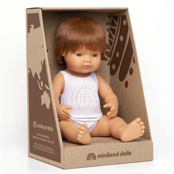 Miniland Bambolotto Europeo Rosso main product photo
