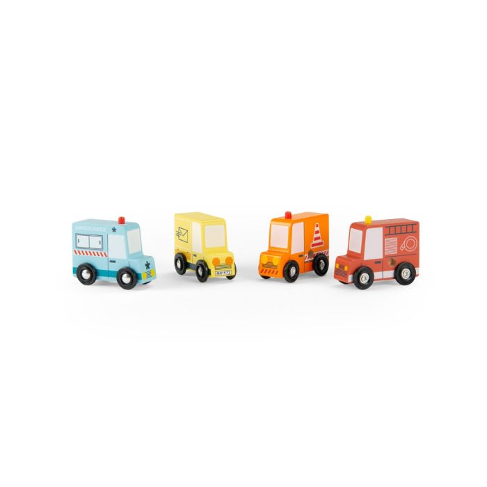 Set 4 Camion in Legno main product photo
