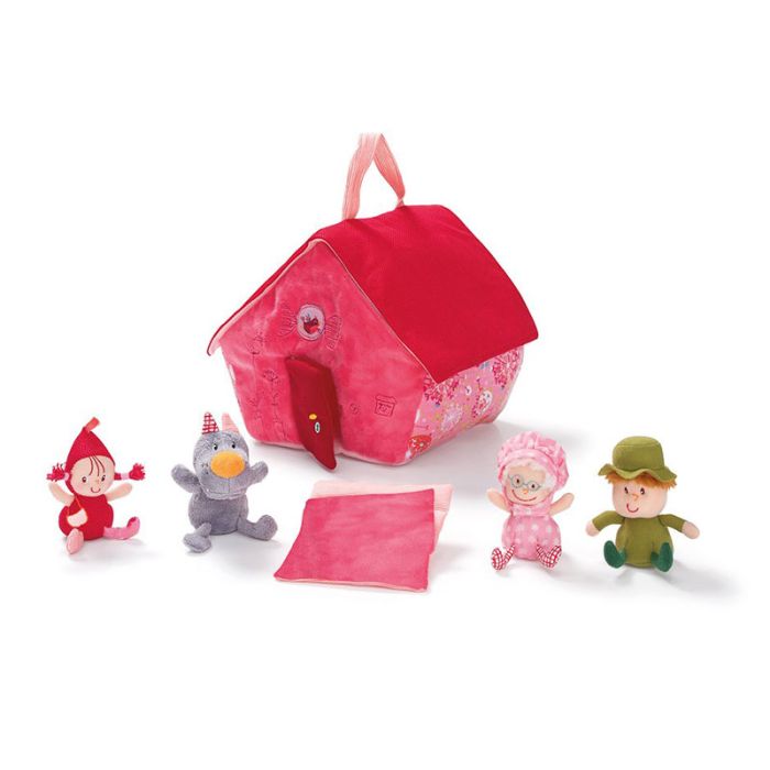 Lilliputiens Casa Cappuccetto Rosso in Stoffa main product photo