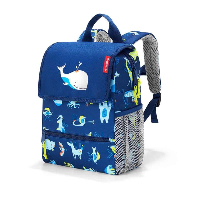 Zaino Amici Animali ABC Blu main product photo