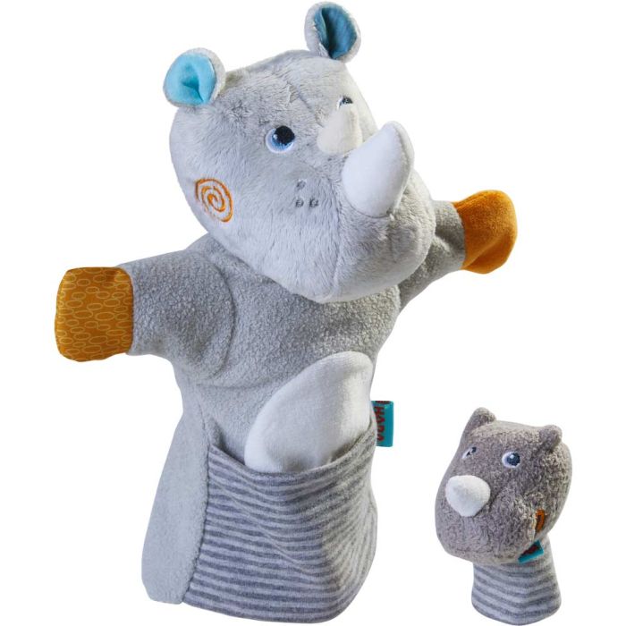 Burattino Rinoceronte con cucciolo main product photo