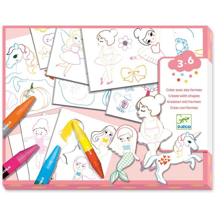 Colora e Incolla per Bambine main product photo