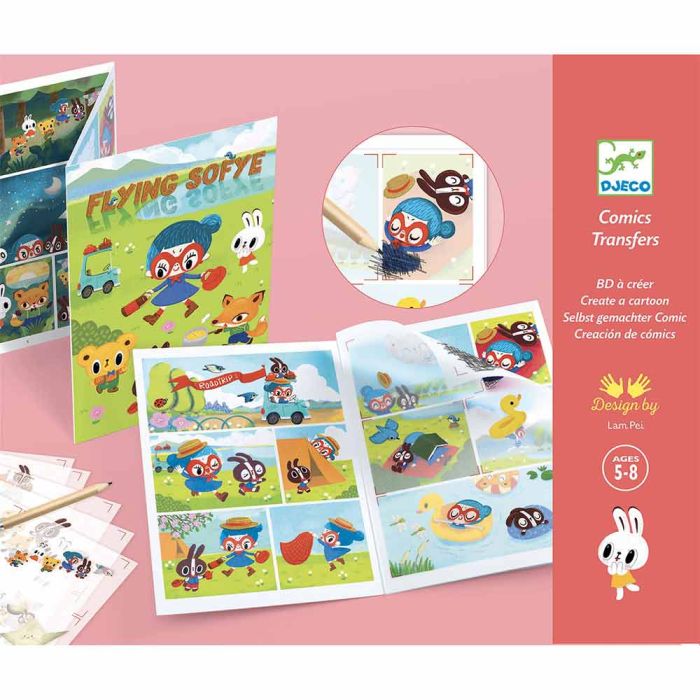 Crea un fumetto con i Trasferelli Flying Sofye main product photo