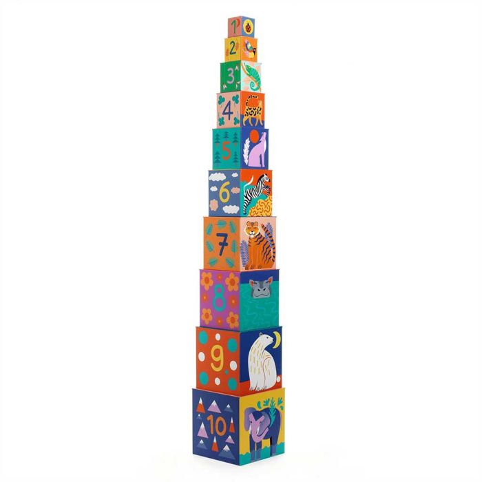 Cubi di Cartone Animali Selvatici main product photo