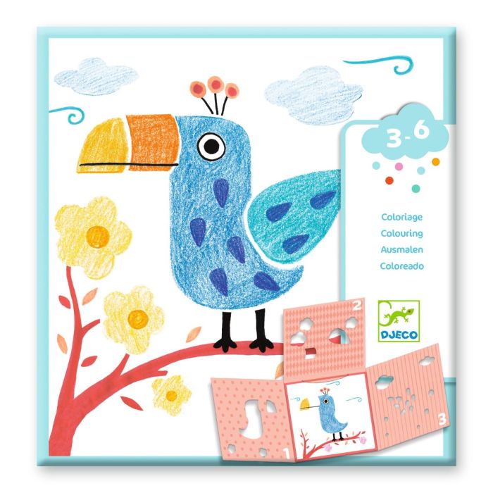 Impara a Colorare con Stencil Animali main product photo