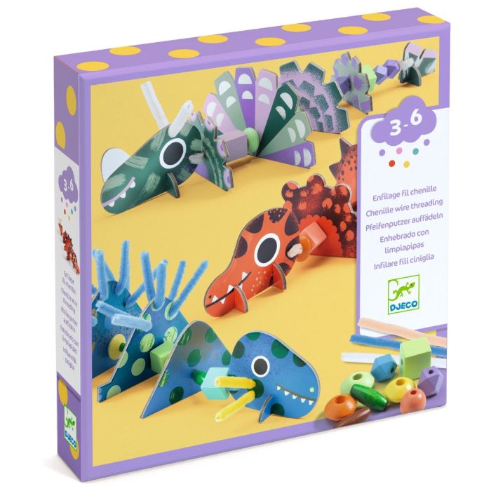 Gioco Infilatura e Perline Dinosauri main product photo