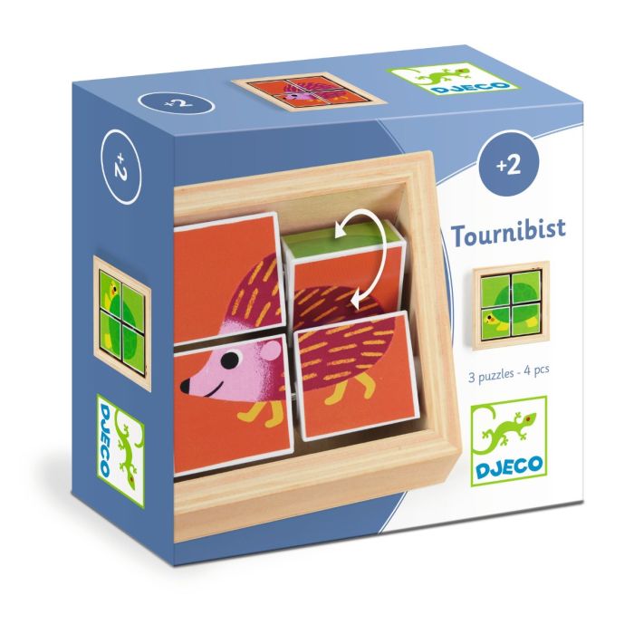 Puzzle Cubi in Legno Tournibist main product photo