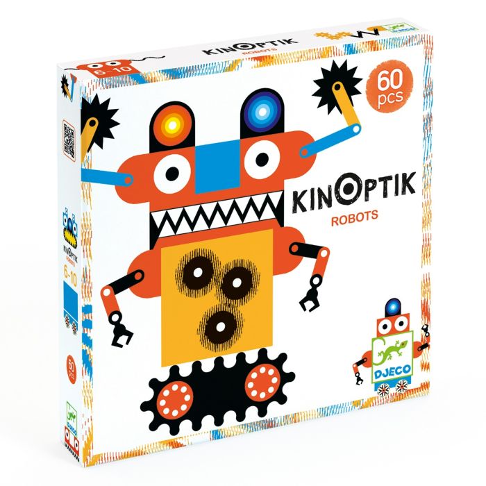 Puzzle Magnetico Kinoptik Robots main product photo