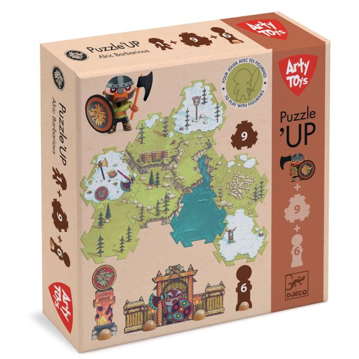 Puzzle Gigante 3D Arty Toys Barbarious main product photo