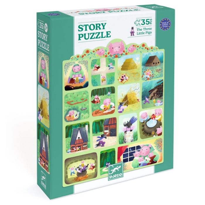 Story Puzzle I Tre Porcellini main product photo