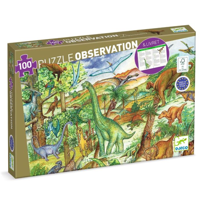 Djeco Puzzle Dinosauri main product photo