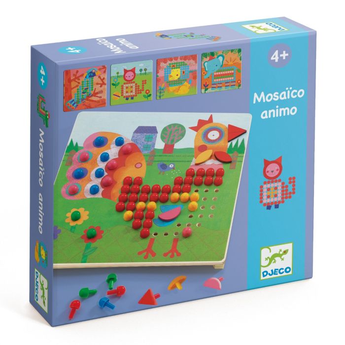 Gioco dei Chiodini Djeco Mosaico Animo main product photo