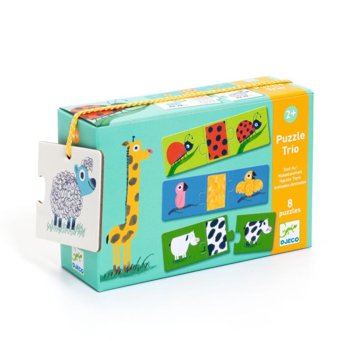 Puzzle Trio Animali Nudi main product photo
