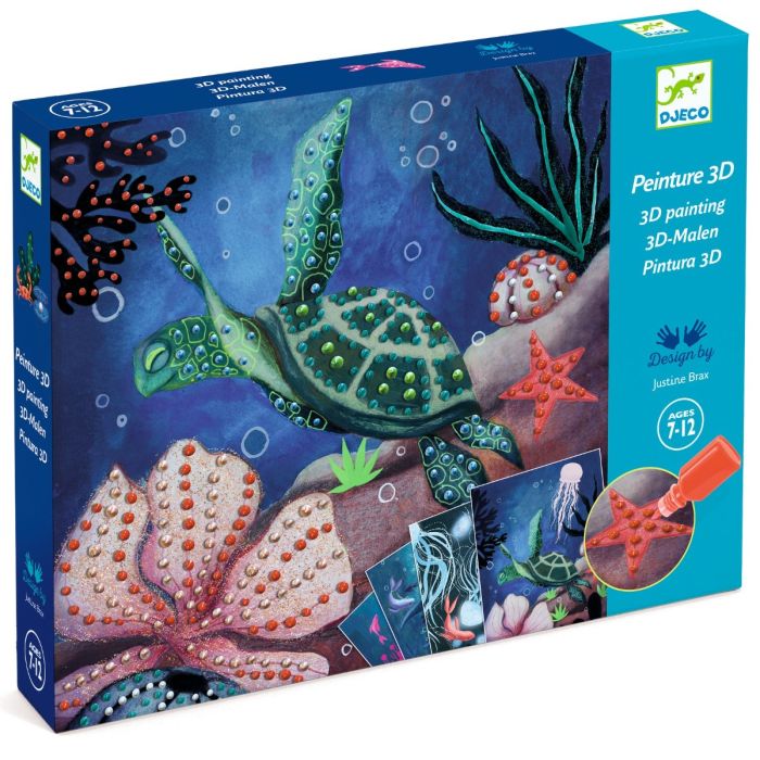 Set Pittura in 3D Abissi Marini main product photo