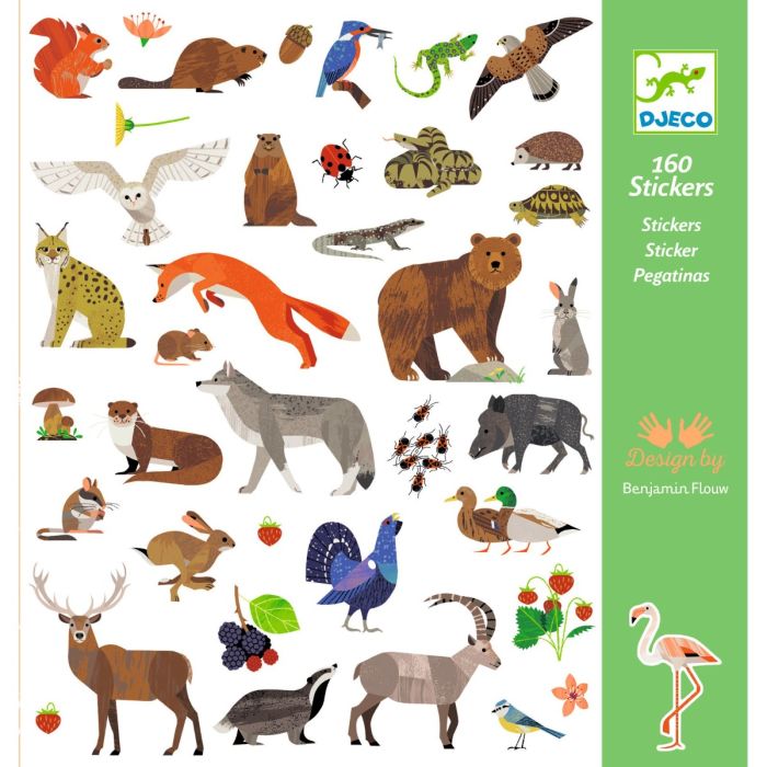 Stickers Animali del Bosco main product photo