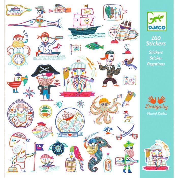 Stickers I Pirati Stanno Attaccando main product photo