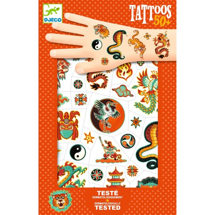 Tatuaggi per Bambini Guerrieri del Dragone main product photo