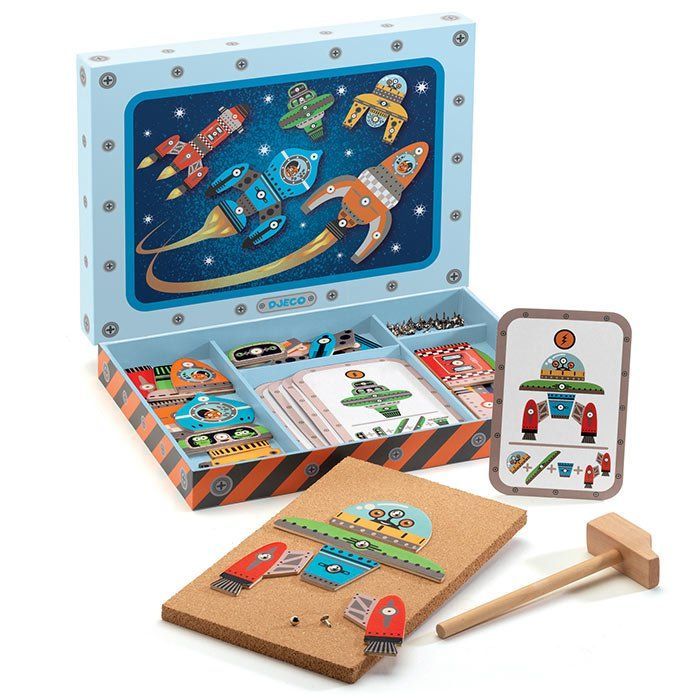 Gioco Chiodini Tap Tap Razzi Djeco main product photo