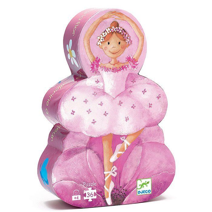 Djeco Puzzle La Ballerina con il Fiore main product photo