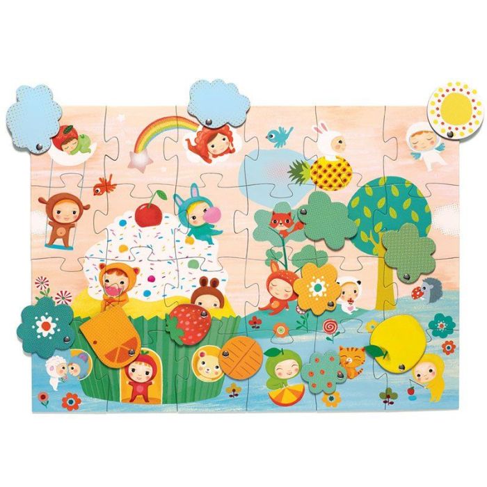 Djeco Puzzle Sorpresa La Torta main product photo