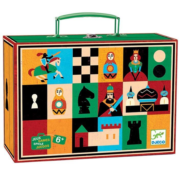 Djeco Valigetta Scacchi e Dama per Bambini main product photo