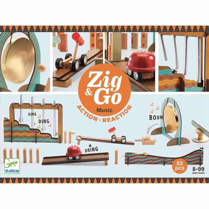 Domino Zig & Go Musicale 52 pcs main product photo