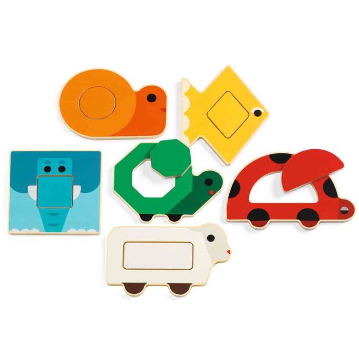 Puzzle delle Forme Animali main product photo