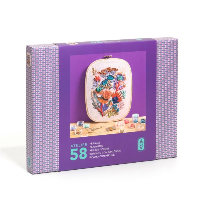 Atelier 58 - Ricamo con Perline Fiori main product photo