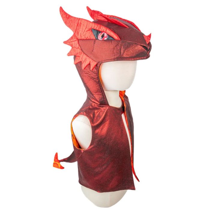 Costume Gilet Drago Rosso main product photo