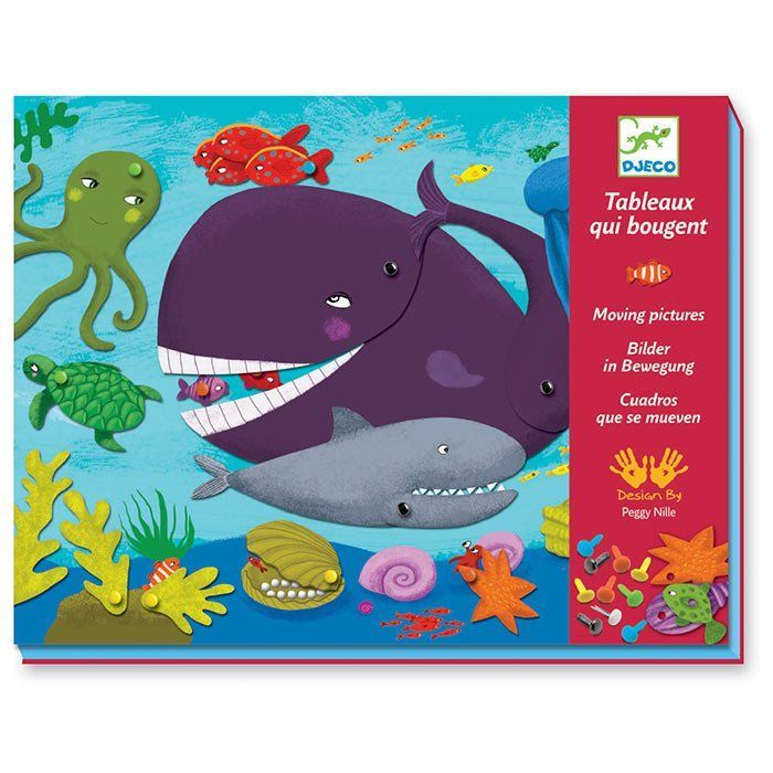 Giochi Creativi Gli Animali e i Chiodini Djeco main product photo