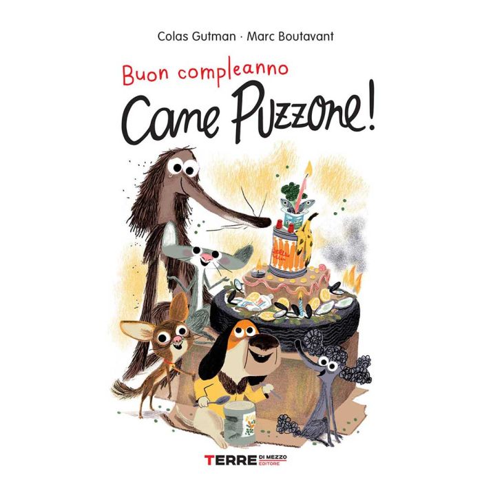 Libro Buon compleanno, Cane Puzzone! main product photo