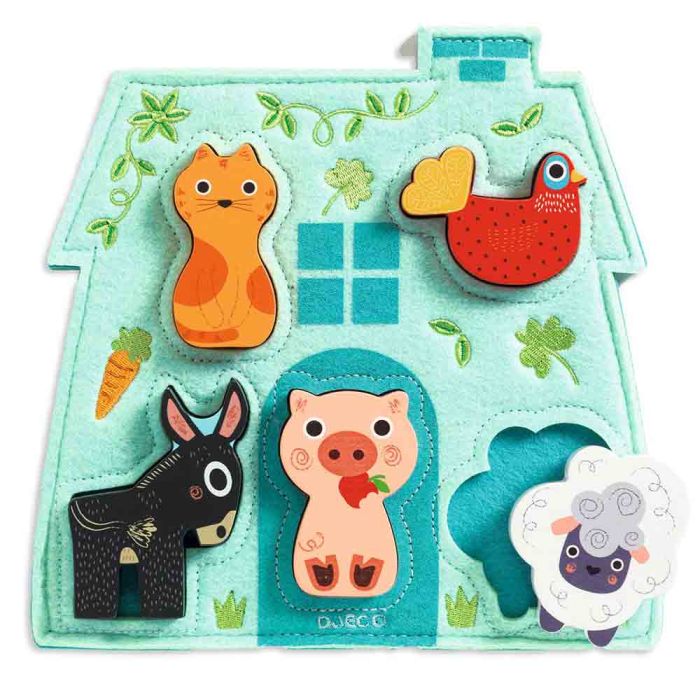 Puzzle Animali della Fattoria Mouki main product photo