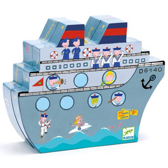 Djeco Battaglia Navale Naviplouf main product photo