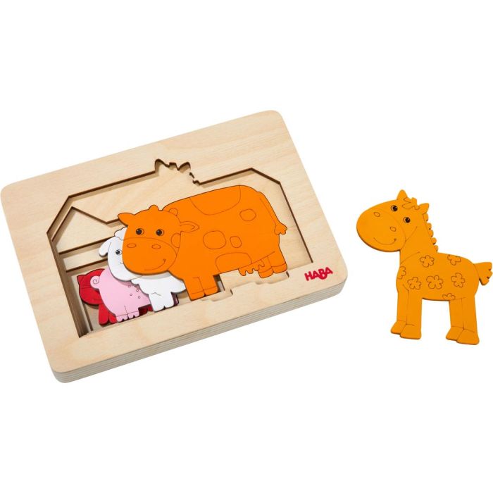Puzzle incastro Animali della Fattoria main product photo