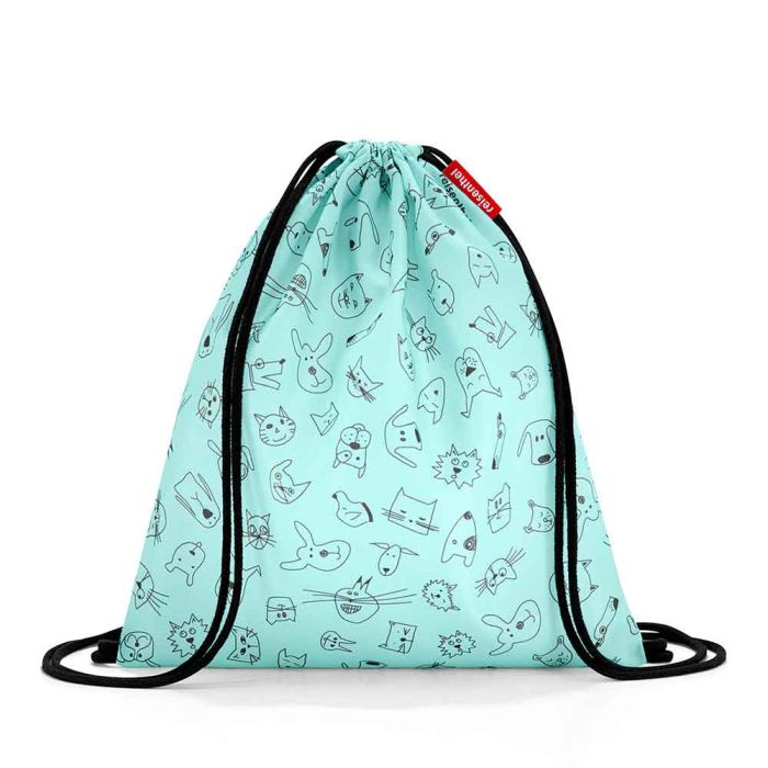 Sacca da Palestra Cani e Gatti Azzurra main product photo