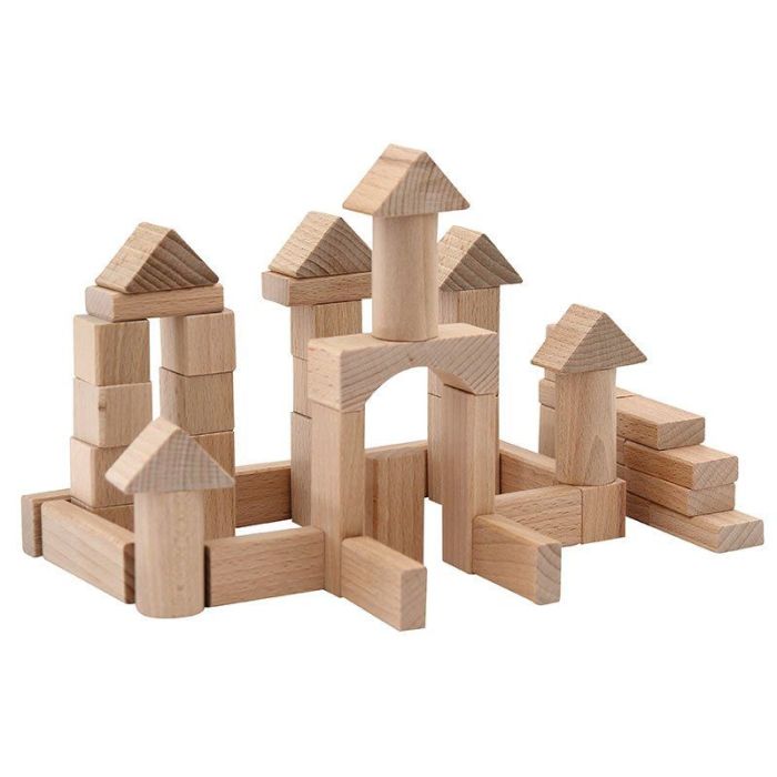 Costruzioni in legno naturale 100 pz main product photo