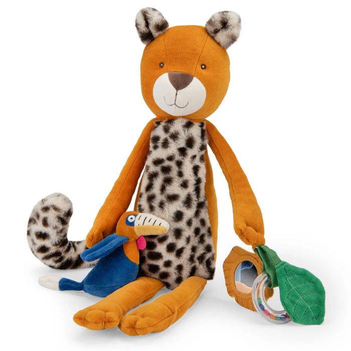 Grande Pupazzo Sensoriale Leopardo Taïgo main product photo