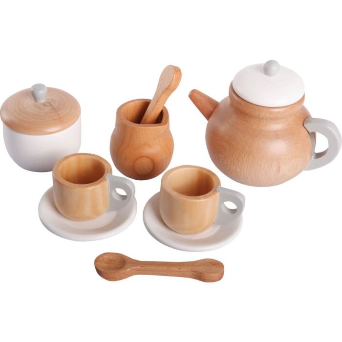 Servizio da Tè in Legno Giocattolo main product photo