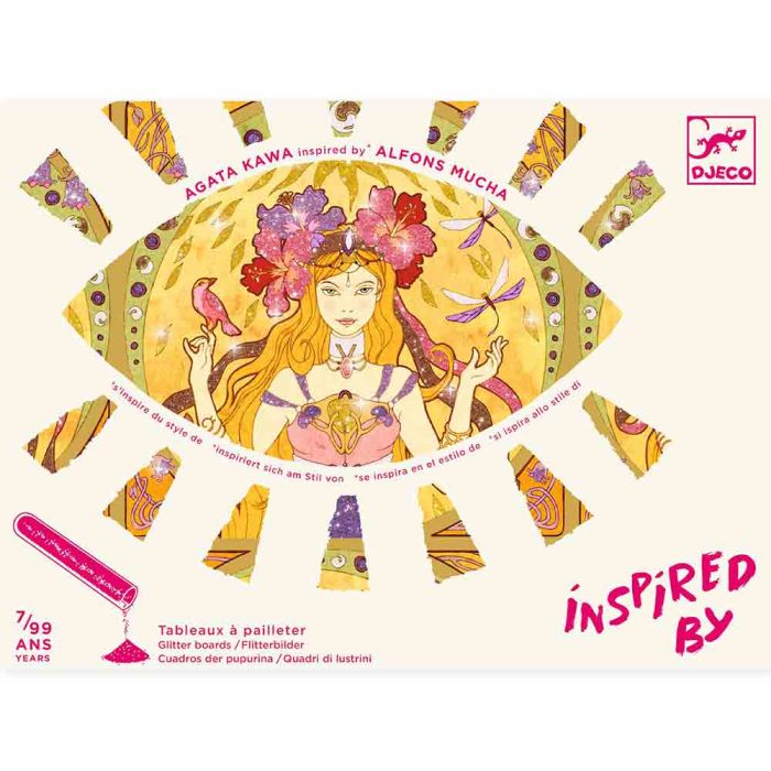 Set Artistico Inspired by Alfons Mucha main product photo