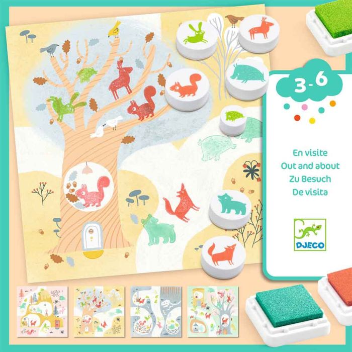 Set di Timbri Animali main product photo