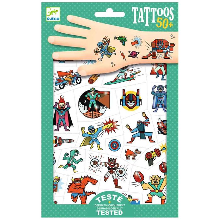Tatuaggi Supereroi VS Cattivi main product photo