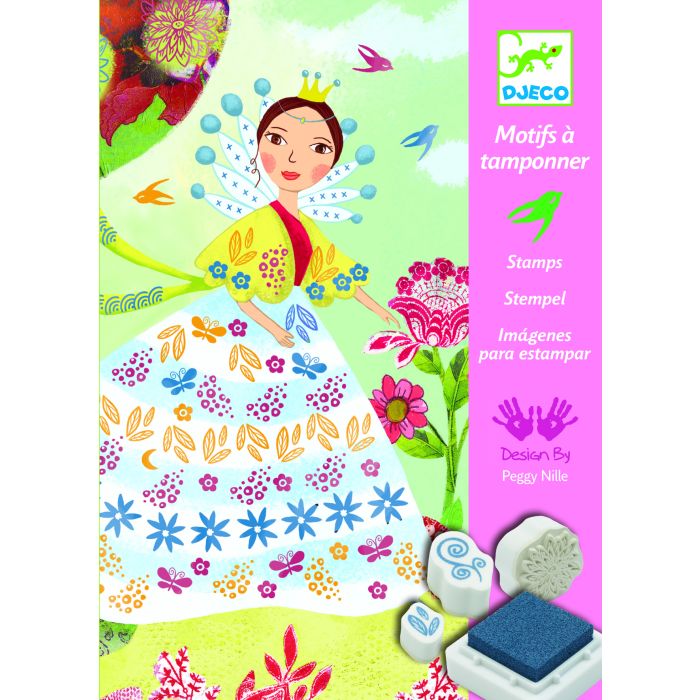 Timbri Djeco Principesse Floreali main product photo