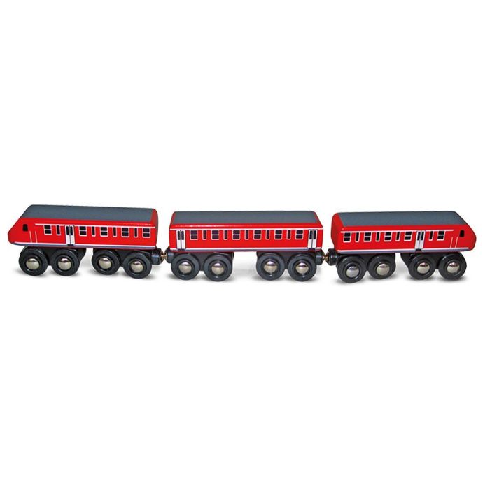 Trenino in Legno Rosso main product photo