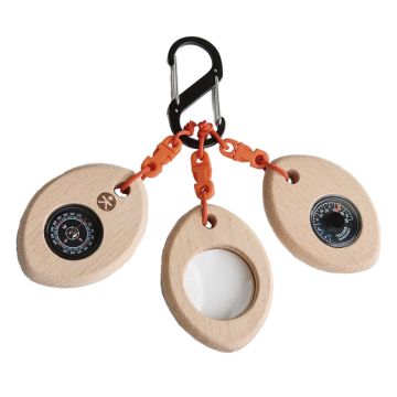 Bussola orientamento lente ingrandimento termometro bambini Terra Kids Haba outdoor - Bindi Giochi