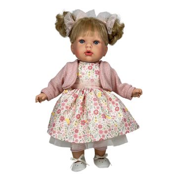 Bambola Tita Spring Bionda per gioco simbolico con bambole da collezione per bambini da 3 anni | Nines d'Onil - Bindi Giochi
