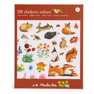 Adesivi Attacca Stacca Giardino di Moulin Roty
