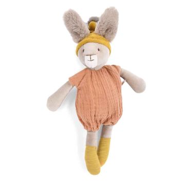 Piccolo Peluche Coniglio Argilla di Moulin Roty