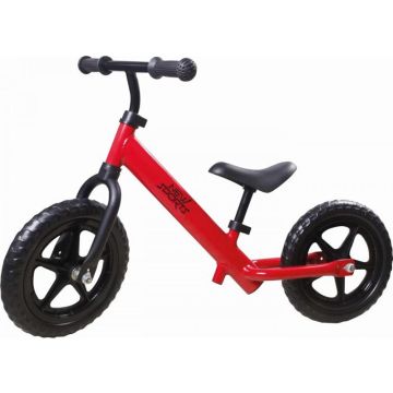 bici senza pedali rossa
