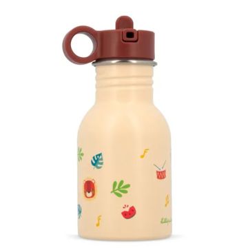 Borraccia gialla Jack il Leone Lilliputiens 400ml in acciaio inox - Bindi Giochi Borraccia gialla Jack il Leone Lilliputiens 400ml in acciaio inox - Bindi Giochi