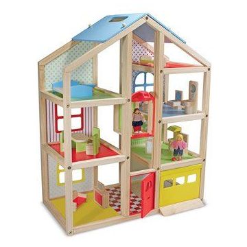 Casa delle Bambole in Legno